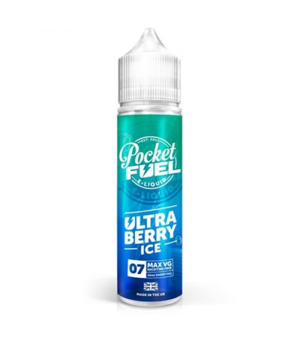 Ultra Berry Ice 50ml Shortfill By Pocket Fuel