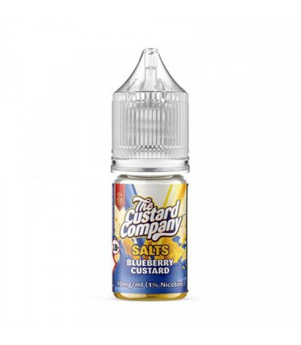 Blueberry Custard 10ml Nic Salt By The Custard Company