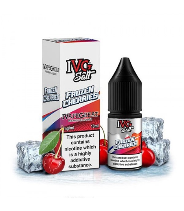 Frozen Cherries 10ml Nic Salt By IVG