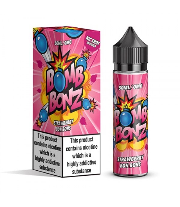 Strawberry Bon Bon 50ml Shortfill By Bomb Bonz