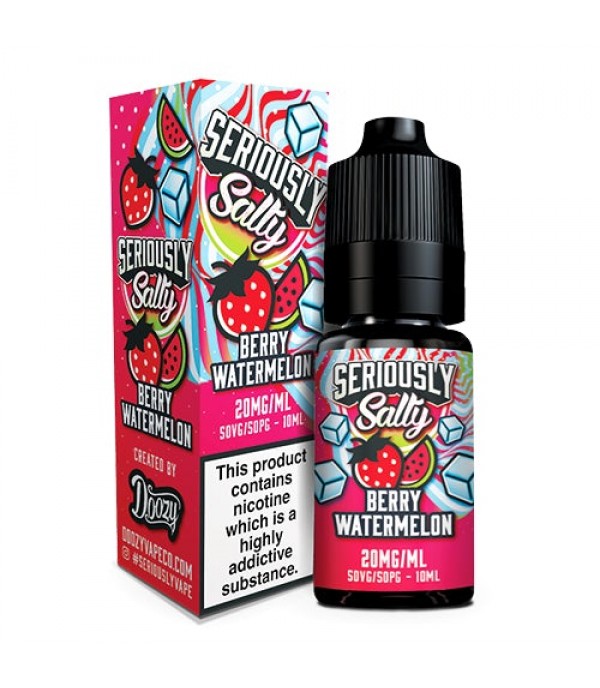 Berry Watermelon 10ml Nic Salt By Seriously Salty
