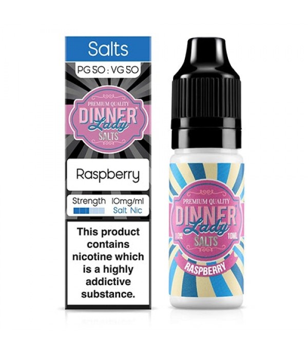 Raspberry 10ml Nic Salt By Dinner Lady