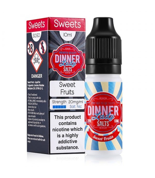 Sweet Fruits 10ml Nic Salt By Dinner Lady