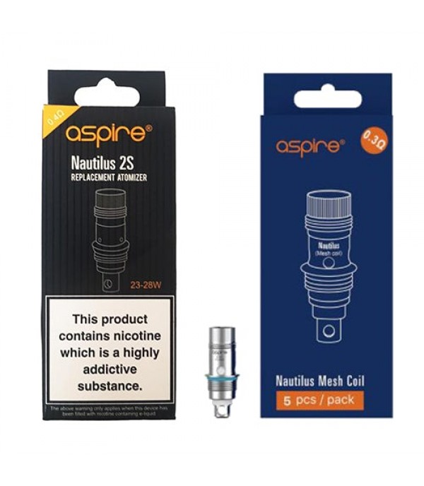 Aspire Nautilus Replacement Mesh Coils - 5 Pack