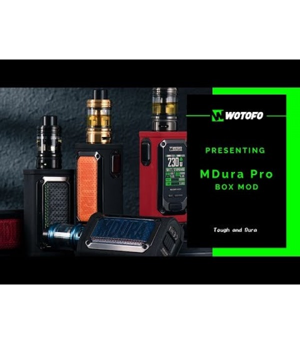 Mdura Pro 230w Vape Kit By Wotofo
