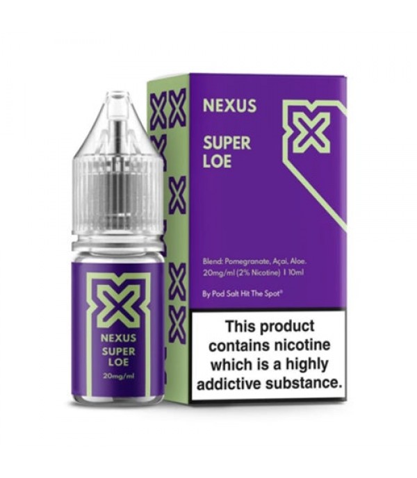 Super Loe 10ml Nic Salt By Nexus