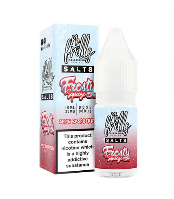 Apple Raspberry 10ml Nic Salt By No Frills Frosty Squeeze