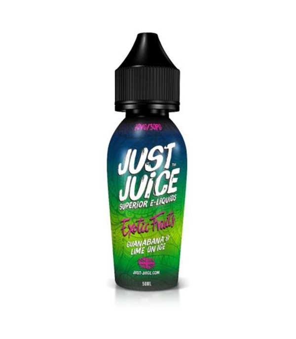Guanabana and Lime on Ice 50ml Shortfill by Just Juice