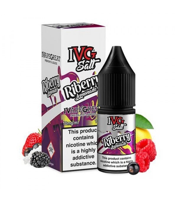 Riberry Lemonade 10ml Nic Salt By IVG