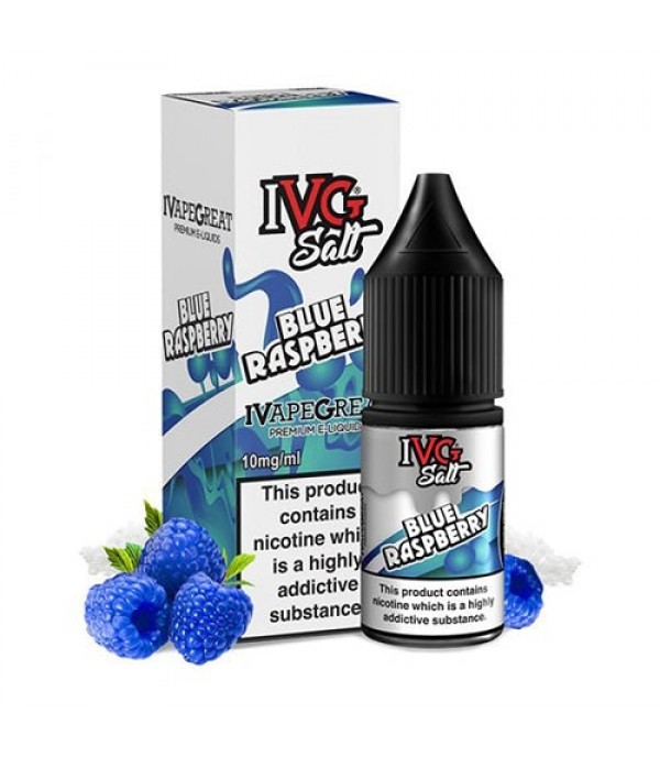 Blue Raspberry 10ml Nic Salt By IVG